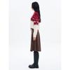 8SECONDS Suede Midi Skirt Brown