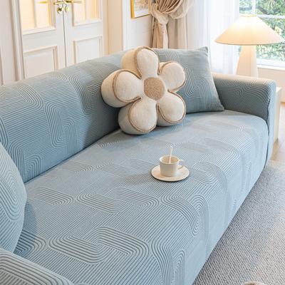 Light French Sofa Cover All-Inclusive Universal Cover High-Grade Four Seasons Universal Anti-Cat's Paw Elastic Full Cover Cloth