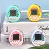 Mini Pet UV Virtual Electronic Game Console Keychain - Retro Nurturing Toy for Kids