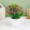 Green Lily Artificial Plant With Realistic Look For Living Room And Use Gift