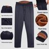 Nanjiren Men's Thickened Fleece-Lined Thermal Underwear Pants