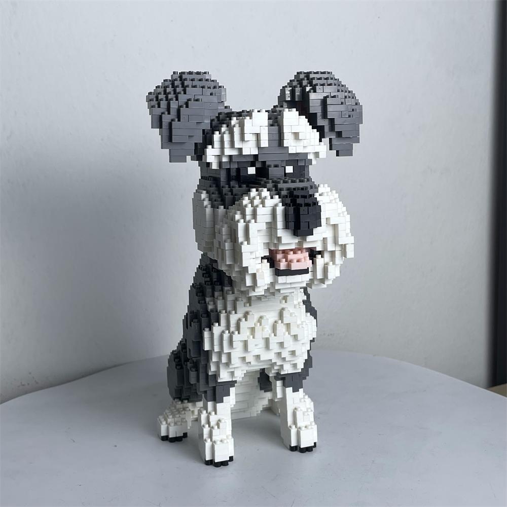 KNEW BUILT Dalmatian Pet Model Micro Mini Building Block Toy-Festive GiftsIdeal Decor & Brain-Boosting FunEffortless Assembly