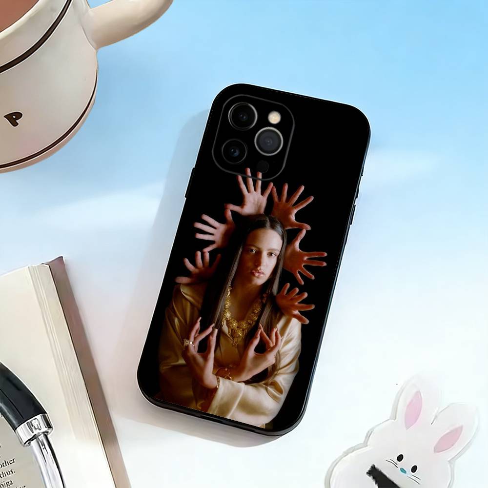 Singer R-ROSALíA Phone Case Silicone Soft For IPhone 17 16 15 14 13 12 11 X XR Plus Pro Max Plus