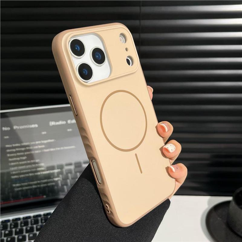

Color-block Magnetic Phone Case for iPhone 17 Pro Max - Full Coverage, Drop Protection, and Anti-fingerprint 14 Pro Max