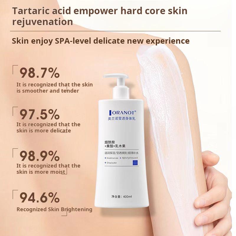 Oranno 3-in-1 Full Body Moisturizing Body Lotion, 2 x 400ml Bottles