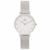 Daniel Wellington Petite 28mm Unisex Quartz Watch for Men and Women, Silver (1) DW00600220