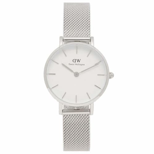 Daniel Wellington Petite 28mm Unisex Quartz Watch for Men and Women, Silver (1) DW00600220