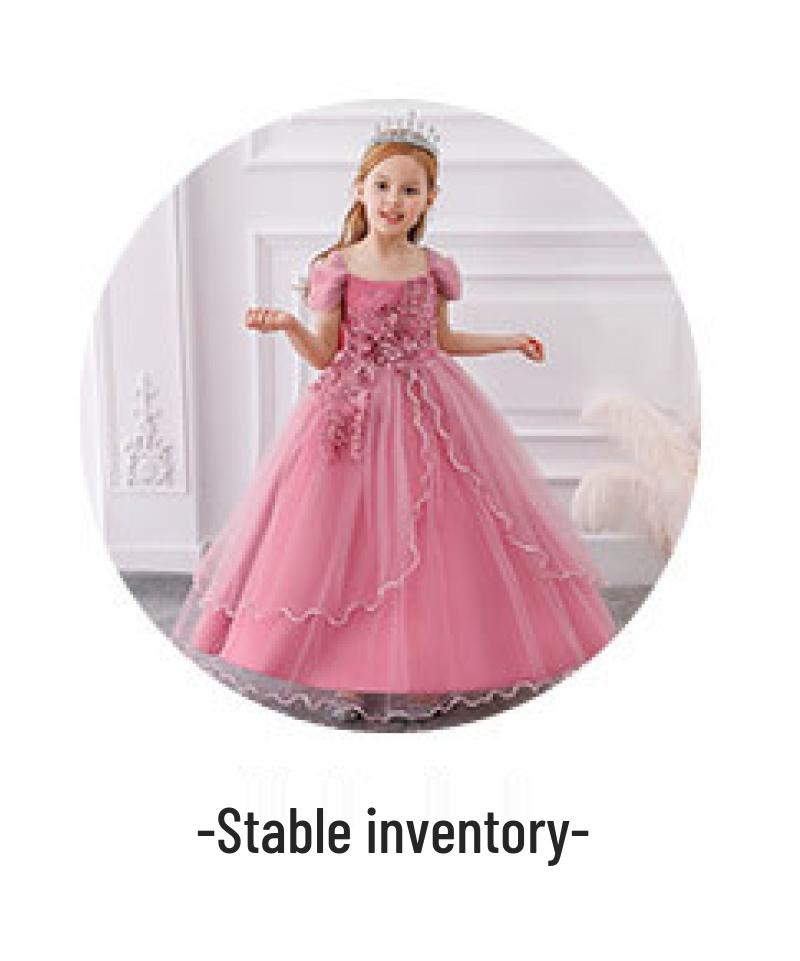 Autumn Mermaid Princess Alice Cosplay Dress for Girls – Evening Party & Fashion Show Skirt