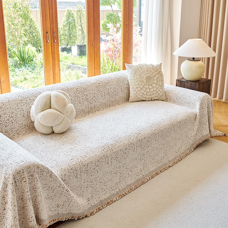 Thick Sofa Cover Plush All Cover Spring Sofa Cover Cloths Soft Comfortable Anti Slip Sofa Towel Double Available S185