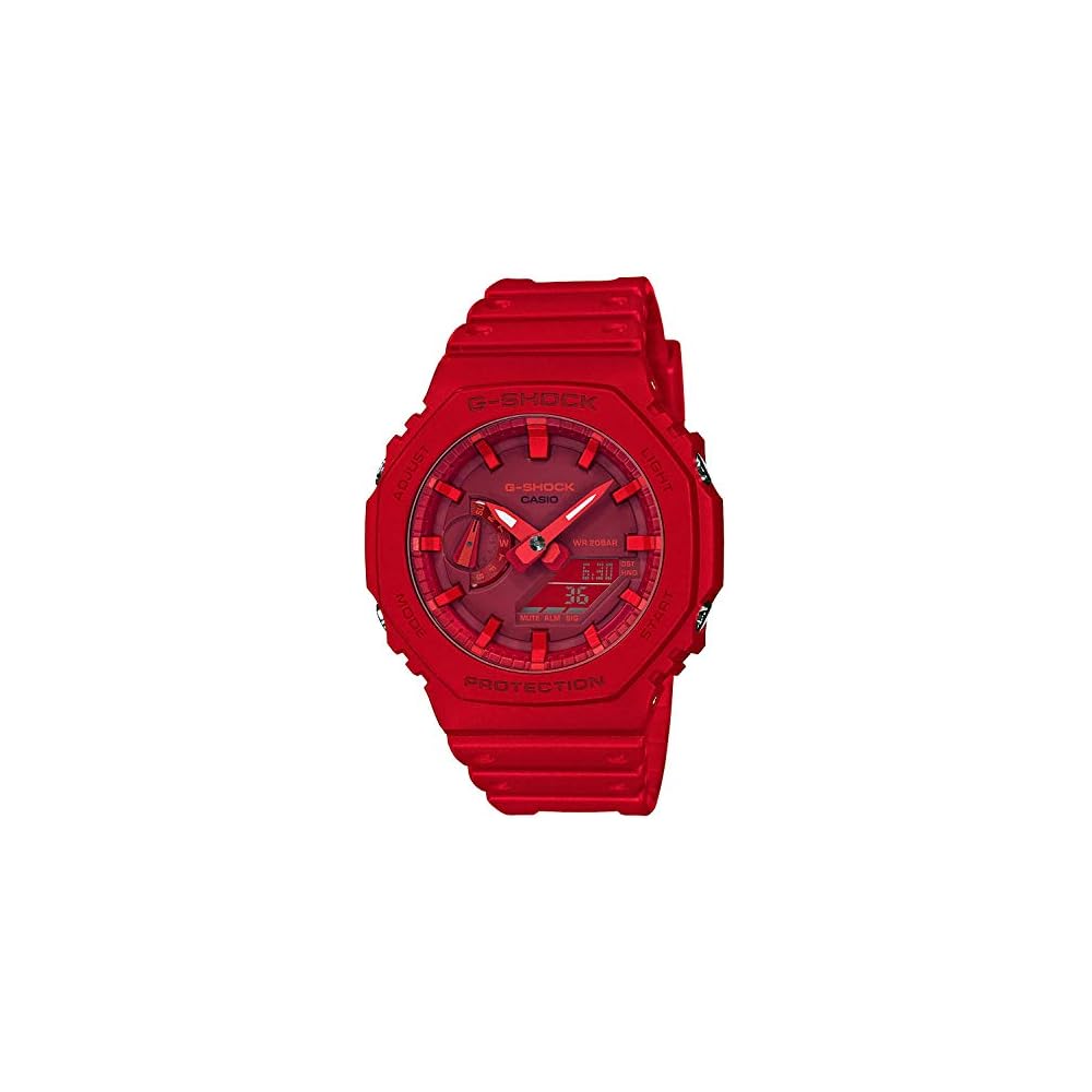 Casio G-Shock GA-2100-4A Men s Ana-Digi Outdoor Sports Watch Red