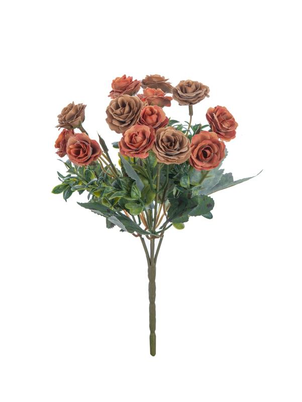 

Silk Artificial Flowers Rose Valentine s Day Wedding Bridal Bouquet Home Room Vase Outdoor Yard Garden Arch diy Gift box Decora 1pc оранжевый