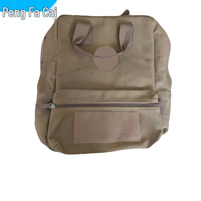 Thickened Canvas Outdoor Travel Backpack H40xW30xD15cm