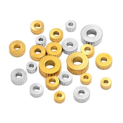 Stainless Steel Spacer Beads: 4/5/6/8mm Wheel Beads for DIY Bracelet & Necklace Jewelry Accessories