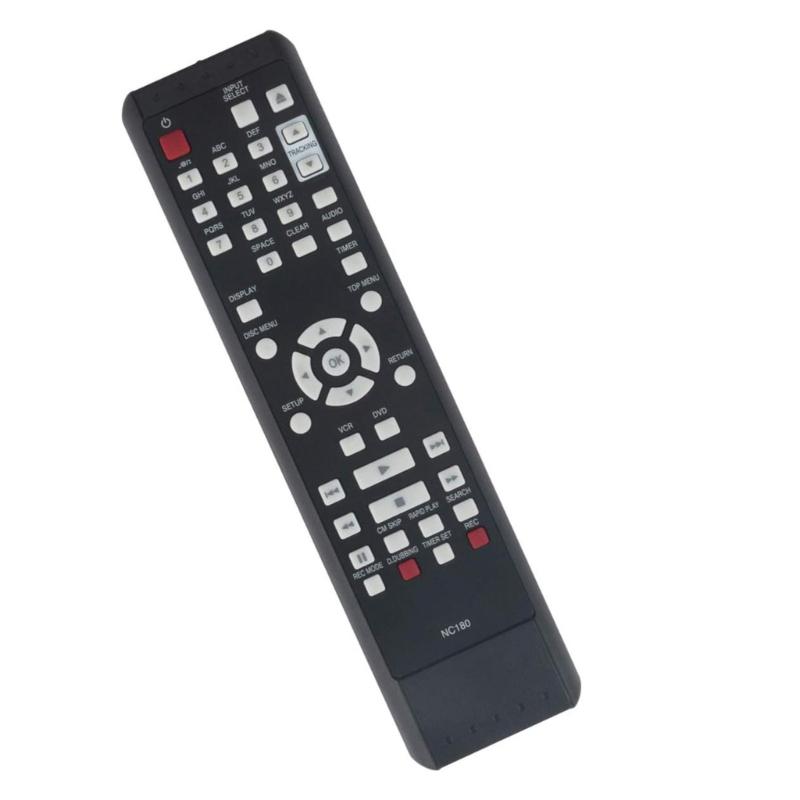 NC180UH NC180 Replacement VCR Remote Control for DVDR ZV42FX4A ZV427FX4A ZV427FX4 ZV427FX4A VCR Recorder Accessories
