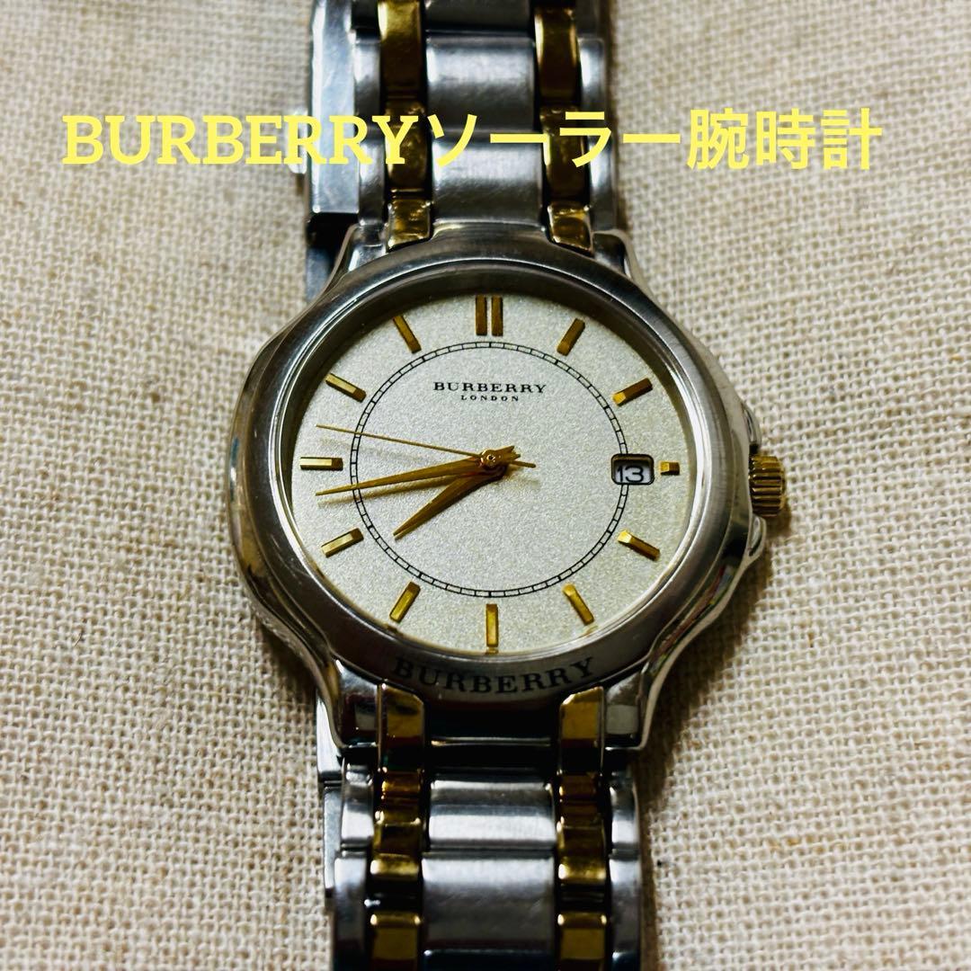 Used [Solar watch] BURBERRY London watch