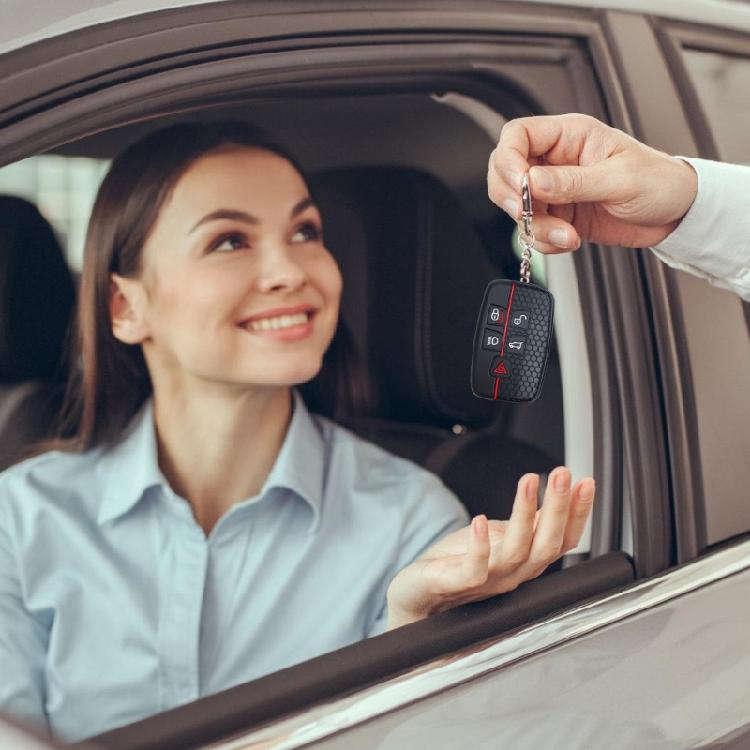 Ochranný kryt na klíčenku, odolný proti poškrábání, pouzdro na klíč od auta, plná ochrana pouzdra na klíčenku