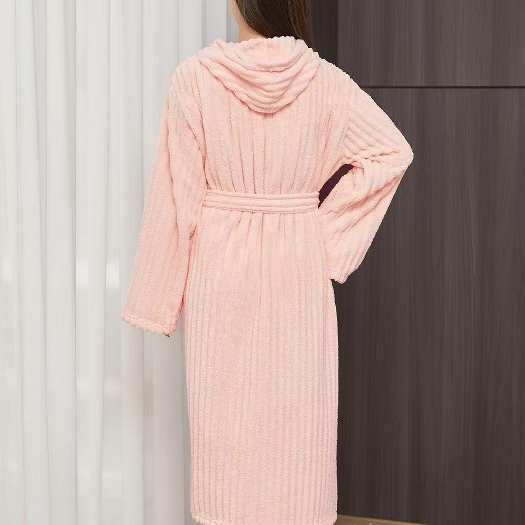 Bathrobe Large Velvet Bathrobe Towels Coral Velvet Bath Towels Lady Men Wearable Fast Drying Beach Spa Bathrobes Bath Skirt