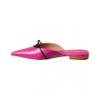 Salvatore Ferragamo Ferragamo Bow Mini Leather Mule Pink