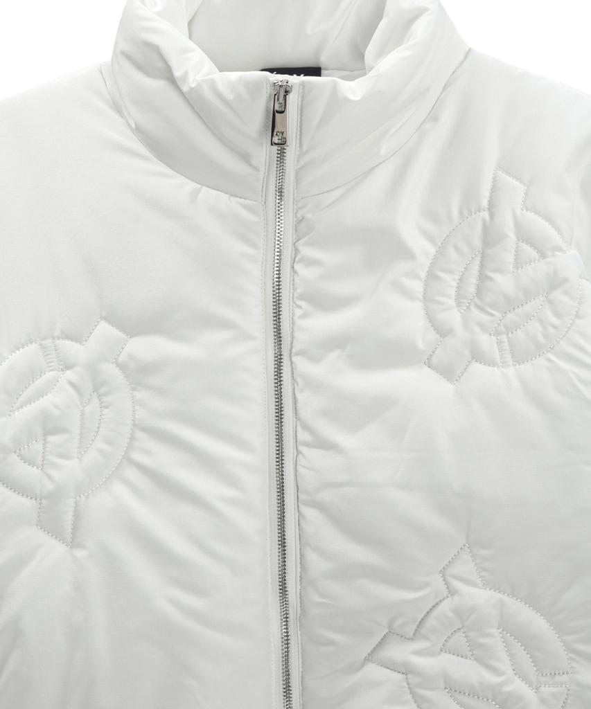Openyard(Oy) Logo Quilted Padded Jacket - White