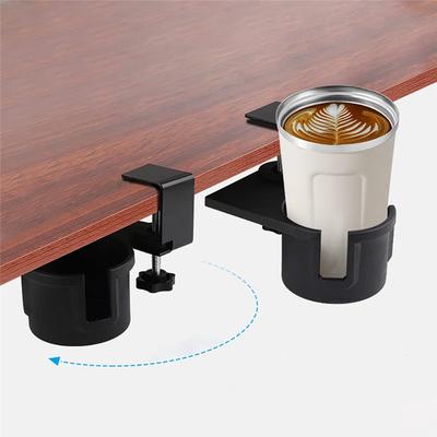 CYCLI-Storage Desk Cup Holder Office Desktop Bracket Computer Desk Fixed Cup Holder Desk Storage Cup Holder