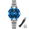 Stylish and Cute Crystal Wristwatch for Stainless Luxury Watch for a Lovely Gift for Available In Silver and Women, Waterproof, Brand-name,
