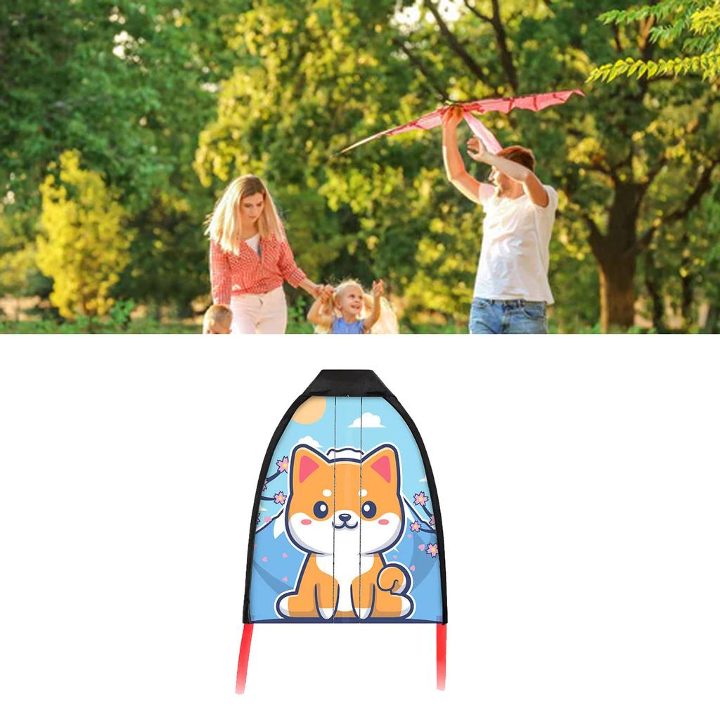 Children's Thumb Ejection Kite Thumb Ejection Kite Small Funny Outdoor Sports Games Birthday Gifts Corgi