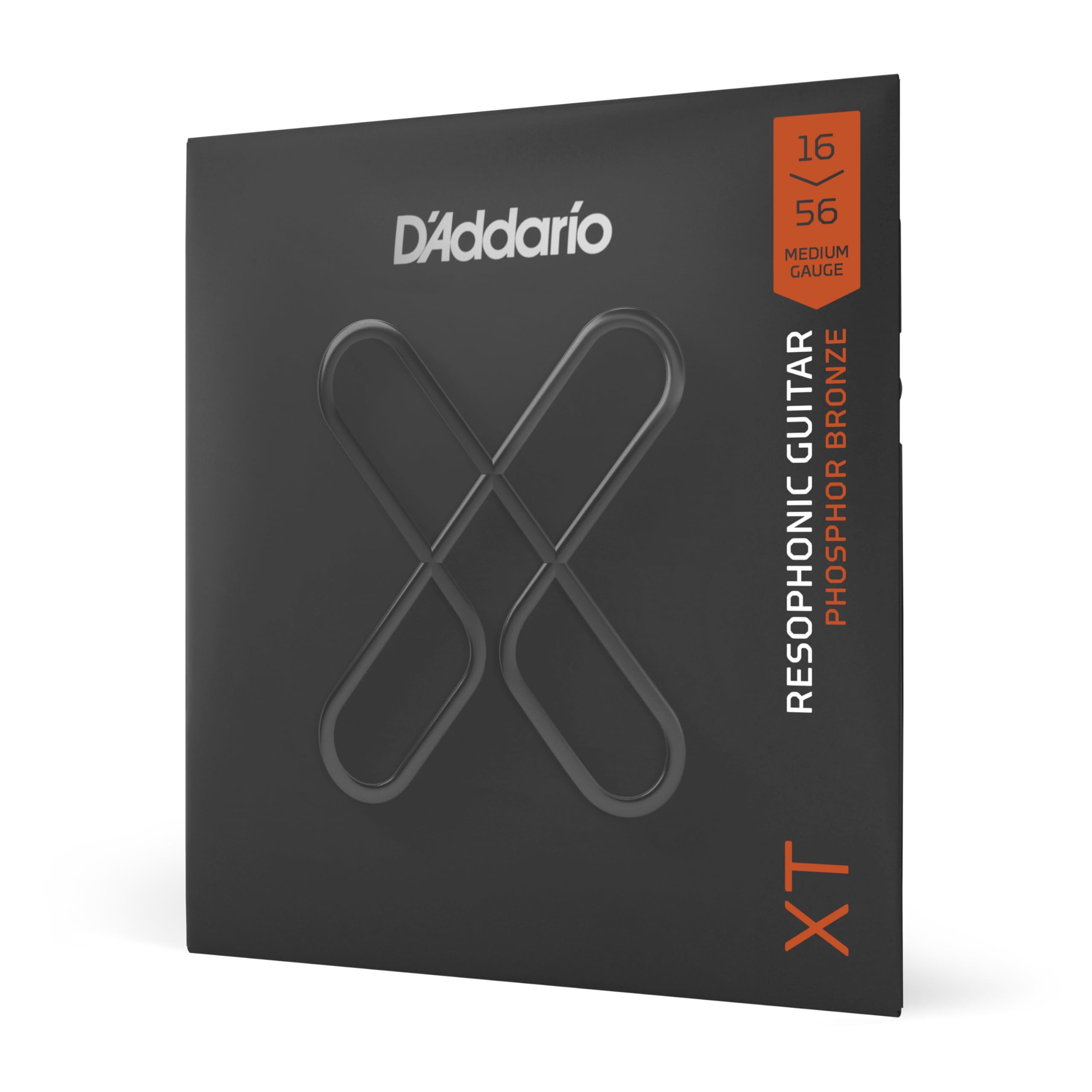 Акустическая гитара с покрытием XT, Фосфорная, Резофонная, XTAPB1656, Струны D Addario, Бронза, Средние, .016-.056,