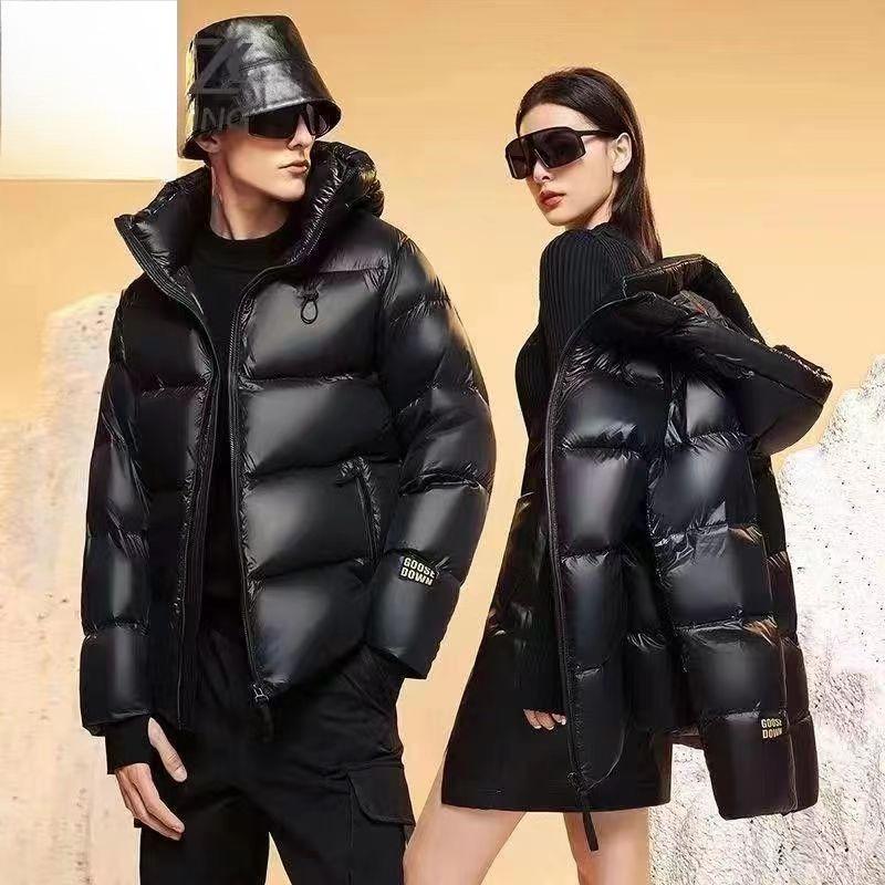 Winter, Casual Thick Jacket, High-end Cotton Jacket, Men's Jacket, Couple Hooded Cotton Jacket, Warm and Loose