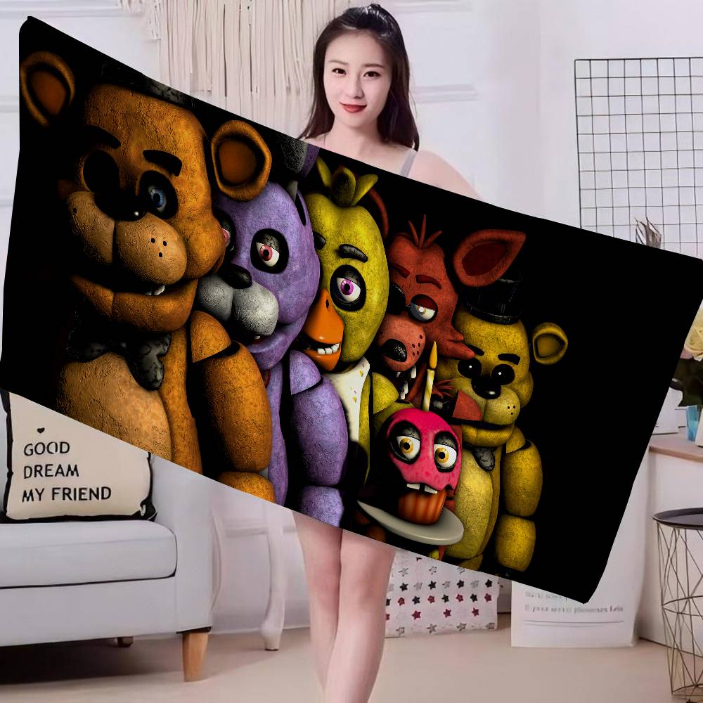 F-Fnaf Five-nights-At-Freddys Shower Curtain - Water-Repellent And Leak-Resistant, Mold And Mildew Resistant For