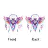 Colorful Avian Acrylic Bird Pendant Wall Decorations Light Hanging Art works For Indoor and outdoor Space Ornamentation