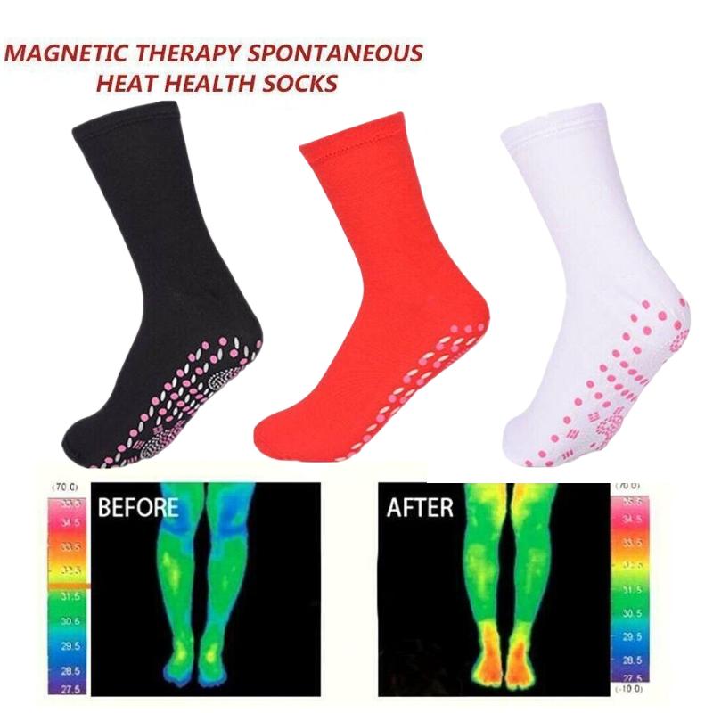 Self Magnetic Heating Socks Anti Fatigue Skiing Winter Warming Biking Gifts