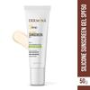 Dermina SPF50 Silicone Sunscreen Gel PA+++ UVA/UVB Acne Prone Oil Free Matte Finish Water Resistant Non-Comodogenic All Skin Type Clinically Proven