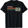 Vintage Birthday Cassette Est 1983 Edition T Shirts Men Cotton Humor Streetwear Tee Shirt Short Sleeve Unisex Loose Clothing
