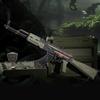ROKR AK-47 Karabin Szturmowy Zabawkowy Pistolet Drewniana Puzzle 3D LQ901