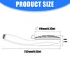 6 Function Shower Head With Electroplated Finish For Modern Bathroom ABS Handheld Shower Sprayer