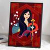 Full Round Diamond Painting Princess Hua Mulan Art Rhinestone Picture Mosaic DIY 5D Cross Stitch Embroidery Home Decoration