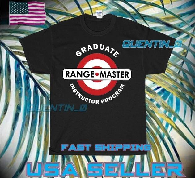 NEW Shirt RANGE MASTER SPIRIT FIREARMS TRAINING LOGO T-Shirt FUNNY SIZE S-5XL L