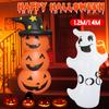 Halloween Standing Inflatables Pumpkin Ghost Stacked Inflatable Pumpkin Horror Festival Theme Indoor Outdoor Garden Decorations