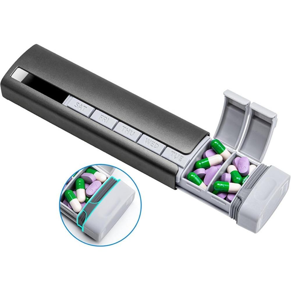 7 Day Weekly Pill Organizer Large Capacity Pill Organizer Vitamin Organizer  Supplements