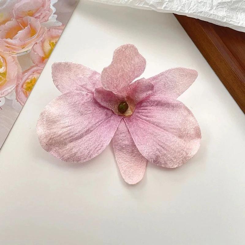 

Новая имитация цветка фаленопсиса заколка для волос для женщин французская элегантная заколка шпилька головной убор для девочек аксессуары для волос