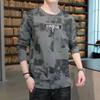 2024 Men's Trendy Oversized T-shirt: Long Sleeve & Short Sleeve, Chinese & Hong Kong Style