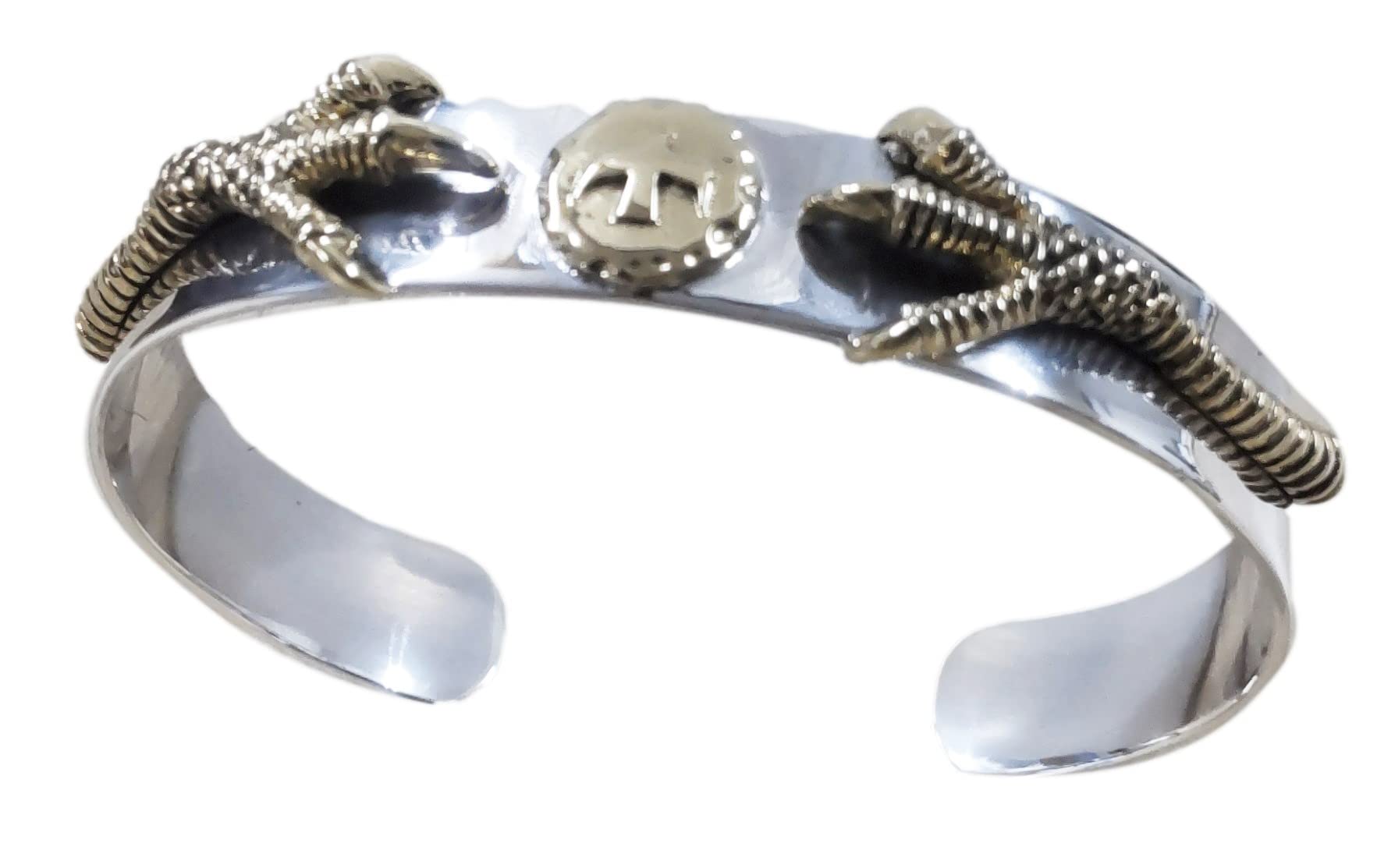 

Silver 925 Bangle Bracelet Manufacturer Eagle Gold Metal Double [cmy select] Men s Men s Men s (09 Claw)