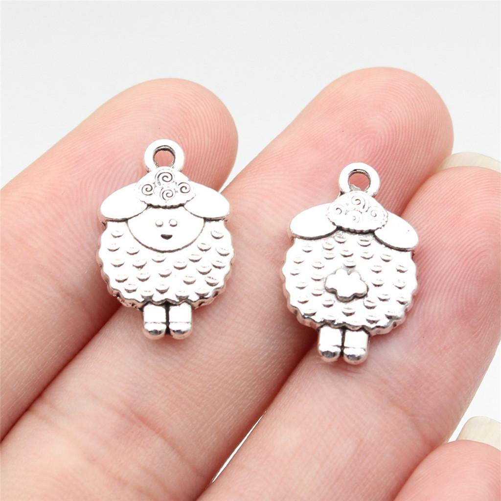 Charms Pig Sheep Cow Rabbit Pendants Wedding Jewelry Findings QC099