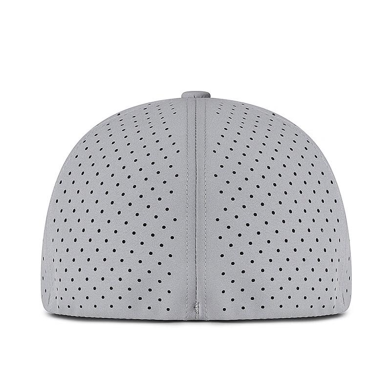 ZHENYUEQI Solid Color Elastic Flat Brim Hip-Hop Cap