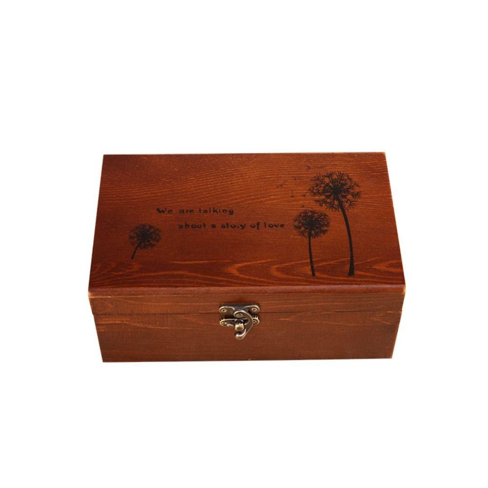 Vintage Sewing Box Pine Wooden Sewing Storage Box Sewing Organizer Needle Thread Storage Case  Home
