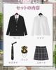 JIURUN Uniforme Regular Militar Mori Girl Lolita Saia Plissada e Gótico Plus Conjunto Fofo, Blazer, Uniforme, Blusa, Vestido, Roupas para Cross-Dressing,