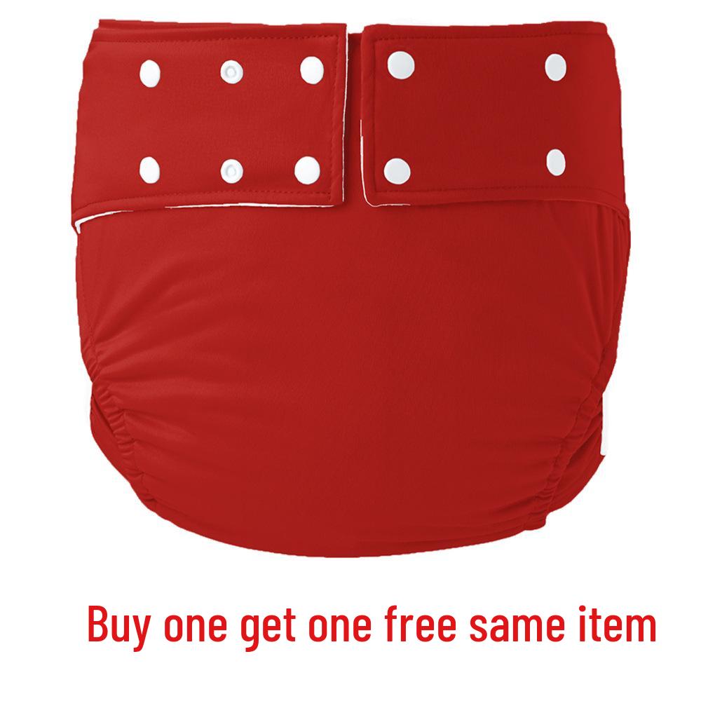 Adult Reusable Waterproof Incontinence Diaper Pants with Leak Protection
