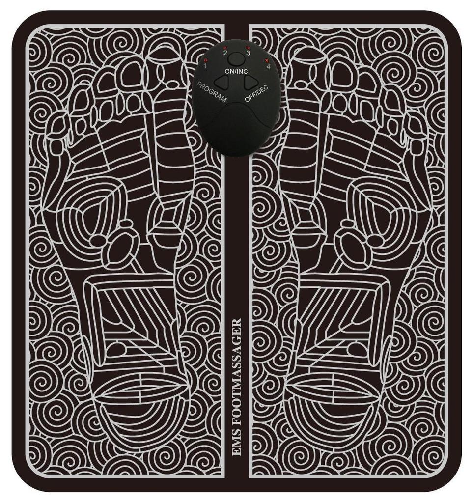 Multifunctional EMS Foot Massager: Low-Frequency Pulse Acupoint Massage Pad