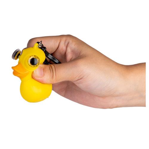 Clip-on Eye Popping Keychain (Duck)