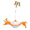 Electric Rotating Cat Toys Irregular Motion 2 Adjustable Speeds Electric Cat Teasing Toy 1500mAh